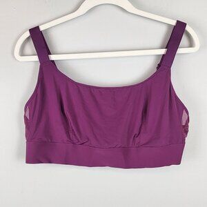 Parade purple bralette plus size 3Xl bra